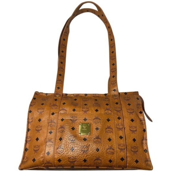 MCM Handbags - MCM monogram tote